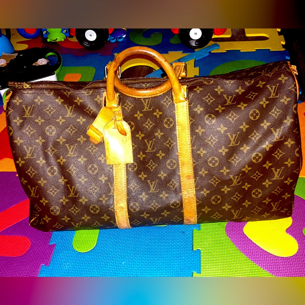 Vintage Louis Vuitton Monogram Large Duffle Bag 1980’s